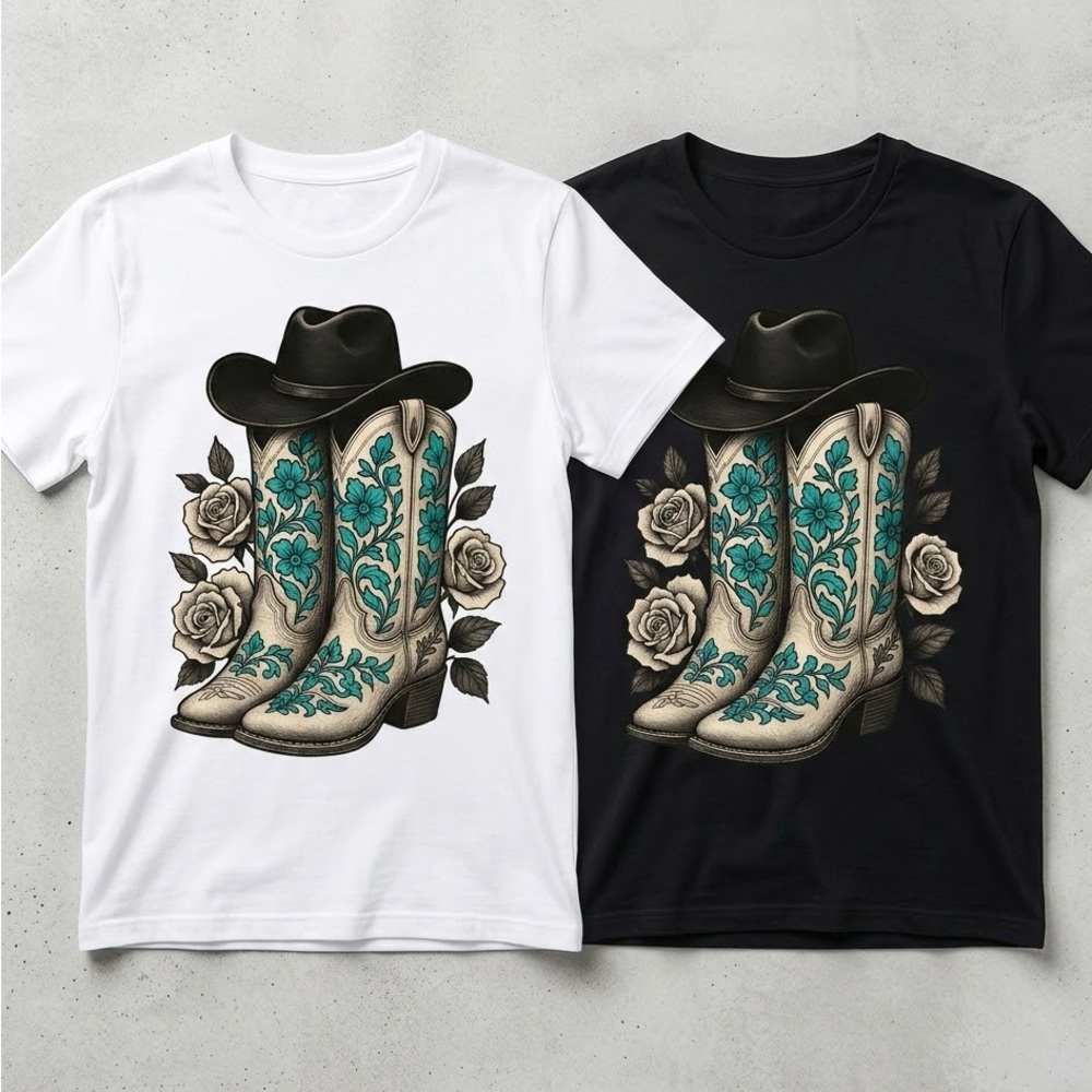 Boots & Blooms